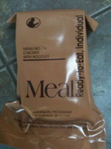 MRE in package