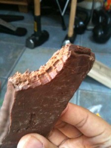 Yummy chocolate bar